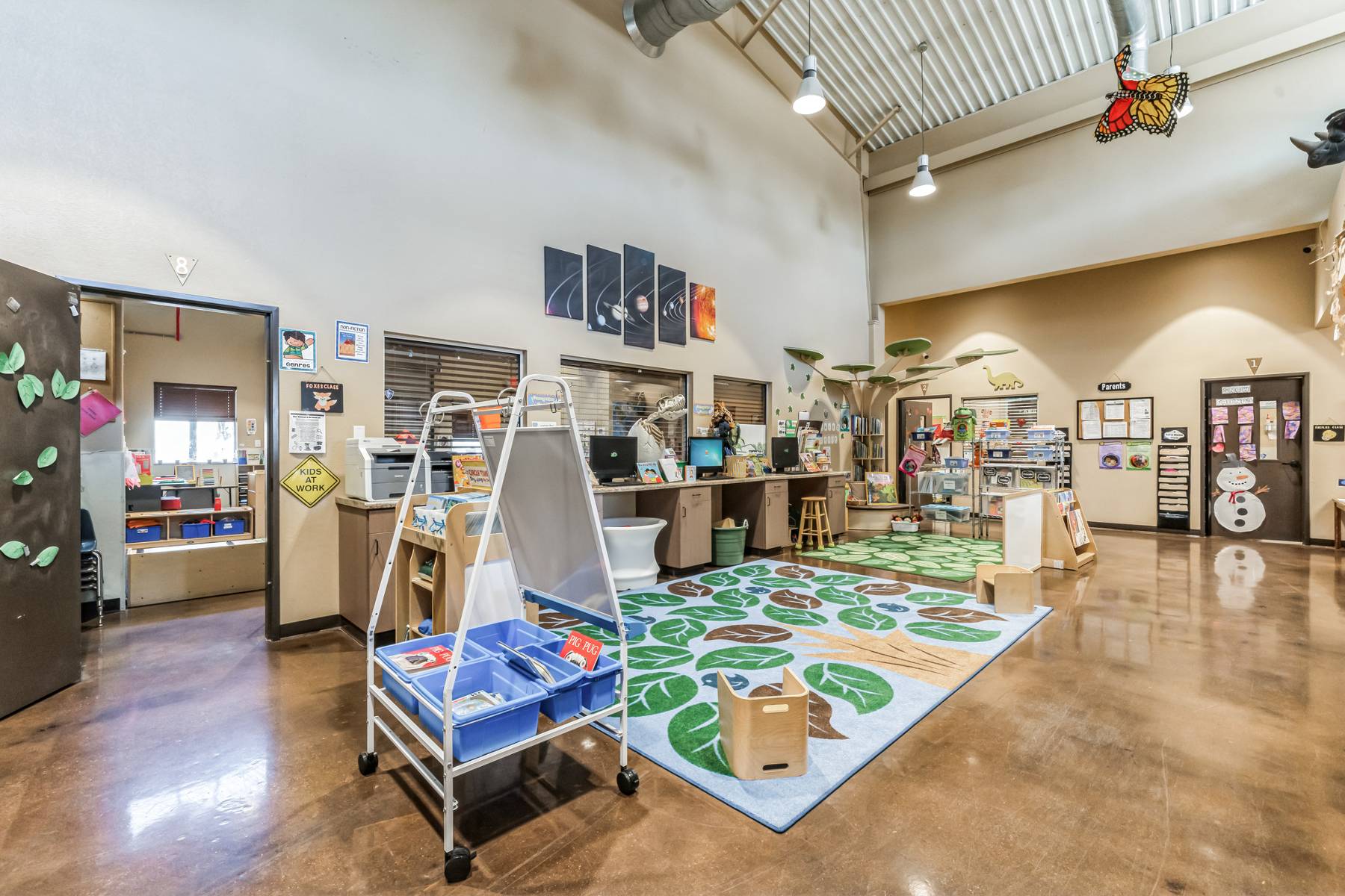 Classroom Interior.